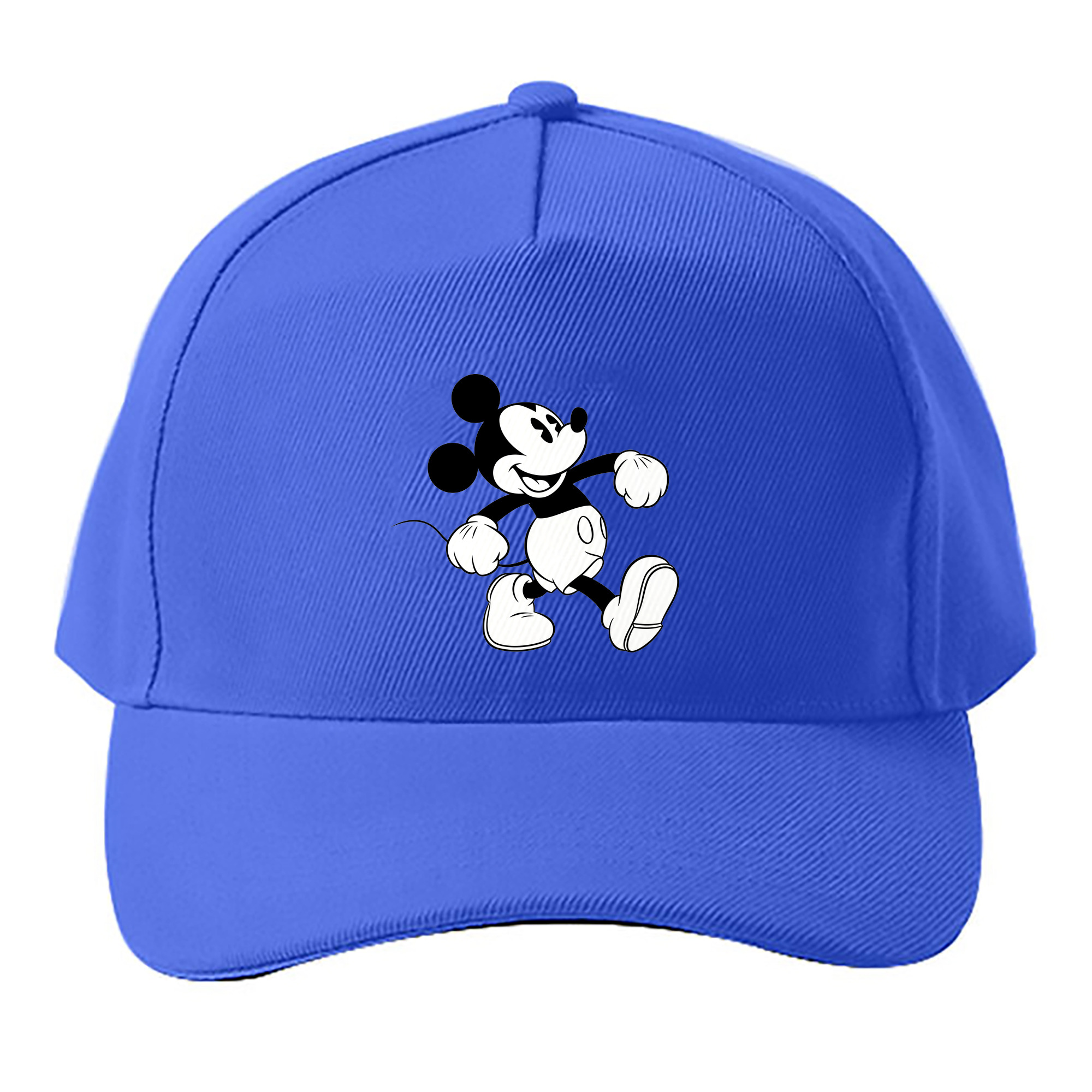 （画像用） ミッキーマウス Mickey Mouse ベースボールキャップ 綿100％ 男女兼用 帽子 スポーツ